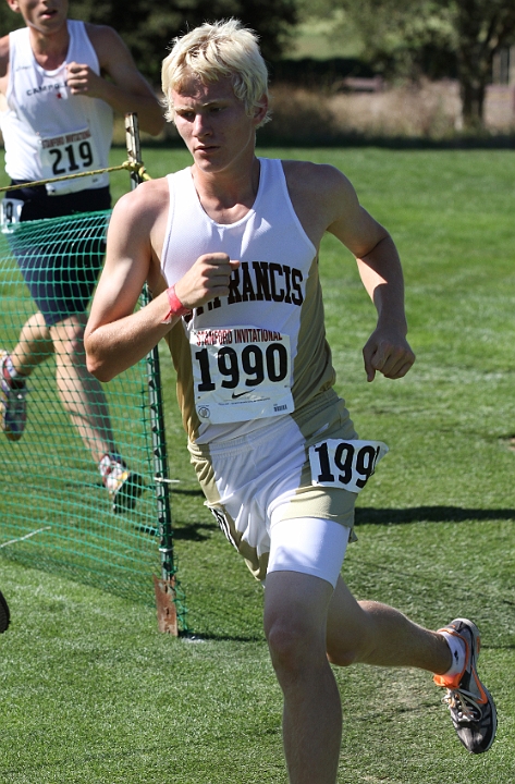 2010 SInv D3-026.JPG - 2010 Stanford Cross Country Invitational, September 25, Stanford Golf Course, Stanford, California.